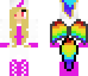 rainbow alicorn girl