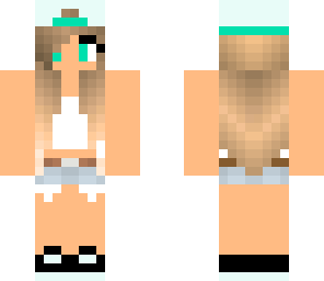white hatted girl