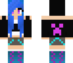 cute creeper girl