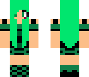 green girl
