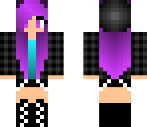 purple hair