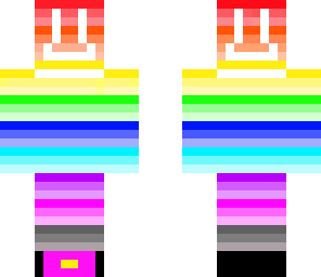 rainbow person