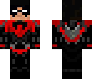 red nightwing from batman arkham knight