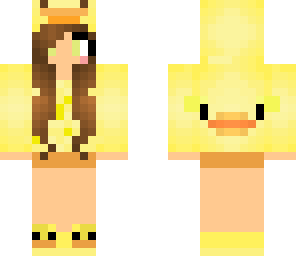 cute duck girl