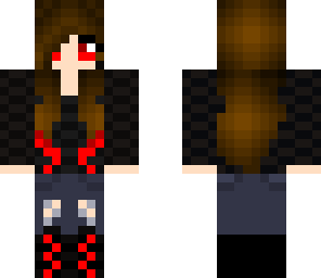 red tipped hair gamer
