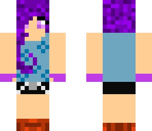 grape ice cream girl