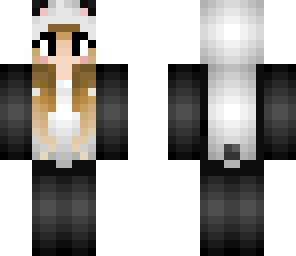 edited panda onsie