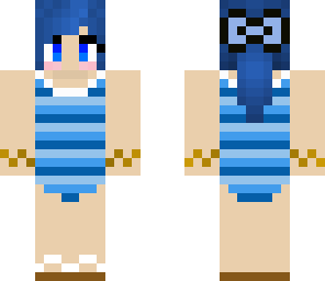 skin blue eyes