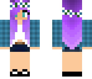purple hair