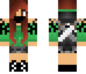 green ninja girl