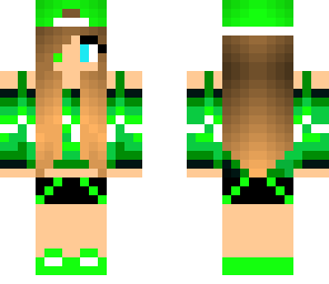 green music girl