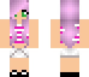 pink headphone girl