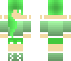 green girl
