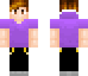 purple sweater boy with shading