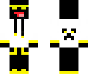 yellow derp enderman
