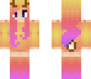 sunset deer - edited
