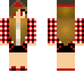 red plaid girl with hat