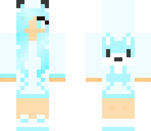 edit of a cute ice wolf