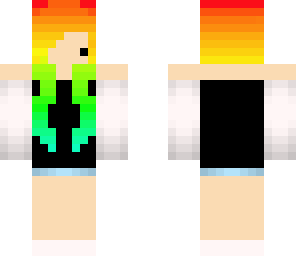 rainbow girl