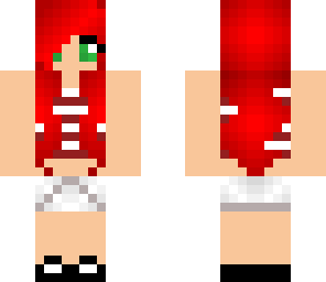 red headphone girl