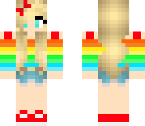 rainbow tank girl