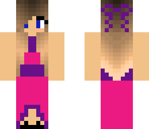 pink dress