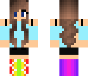 rainbow girl