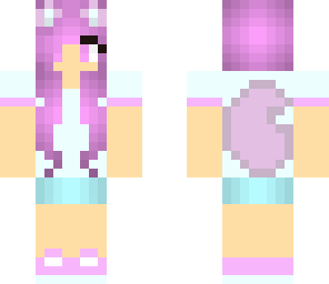 puffy tail cat girl