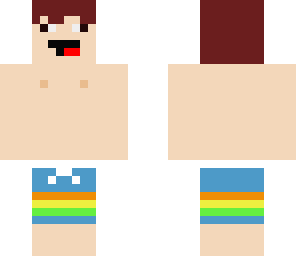 boy in swimsuit