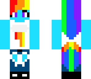 rainbow dash human