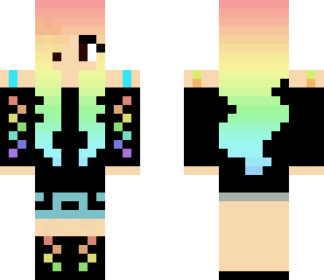 rainbow girl