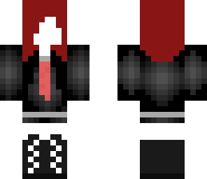 red head slender girl