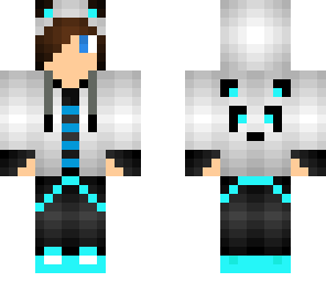 blue panda boy