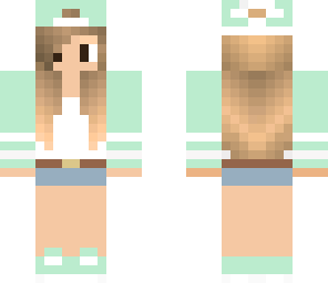 cute backword-hatted gurl