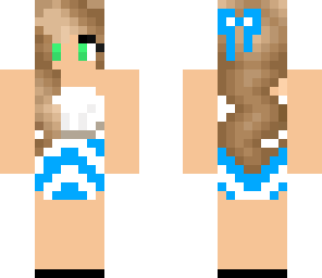 blue summer dress