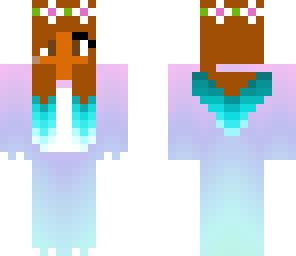 pastel dino with flower crown