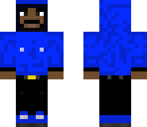 black guy with hoodie up