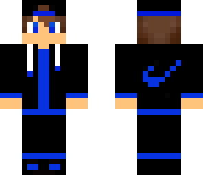 blue guy with beats