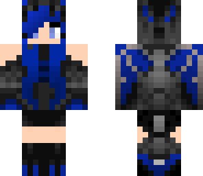 blue dragon girl