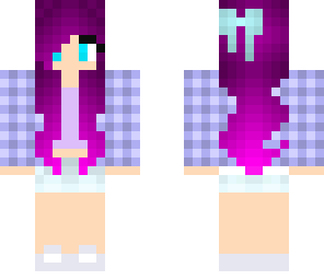 purple plaid 