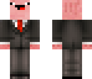 pig in a suit
