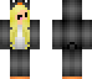 derpy penguin girl blonde edition