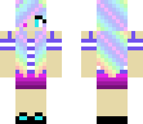 rainbow girl