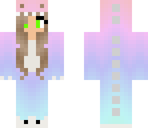 rainbow dino girl