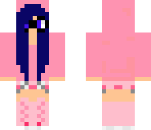 blue hair pig 
