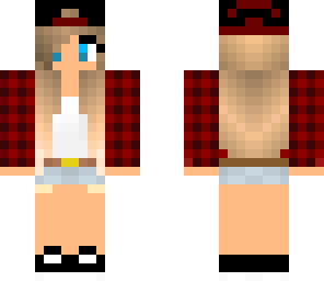 plaid girl edit