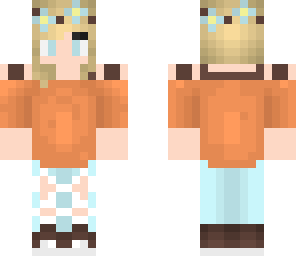 summer blonde girl version three