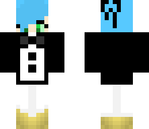 girl in a penguin costume