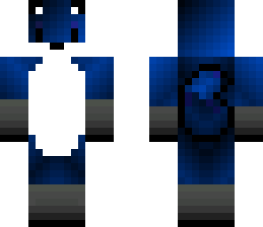 dark blue fox