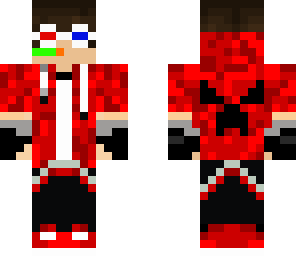 3d glasses red creeper gamer